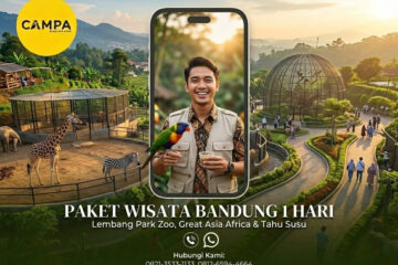 Paket Tour Bandung 1 Hari: Great Asia Africa, Lembangpark Zoo Dan Tahu Susu Lembang bersama Campa Tour