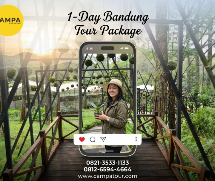 Paket Tour Bandung 1 Hari: Orchid Forest Cikole, Sari Ater Hot Spring Water Dan Farmhouse Lembang bersama Campa Tour