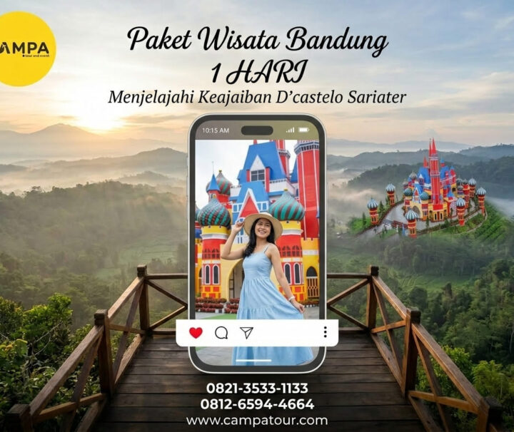 Paket Tour Bandung 1 Hari: The Lodge Maribaya, D’castelo Sariater Dan The Ranch Sariater bersama Campa Tour