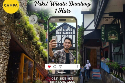 Paket Tour Bandung 1 Hari: Sari Ater Hot Spring Water, Farmhouse Lembang Dan The Lodge Maribaya bersama Campa Tour