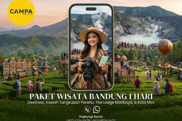 Paket Tour Bandung 1 Hari: The Lodge Maribaya, Gunung Tangkuban Perahu Dan Kota Mini bersama Campa Tour