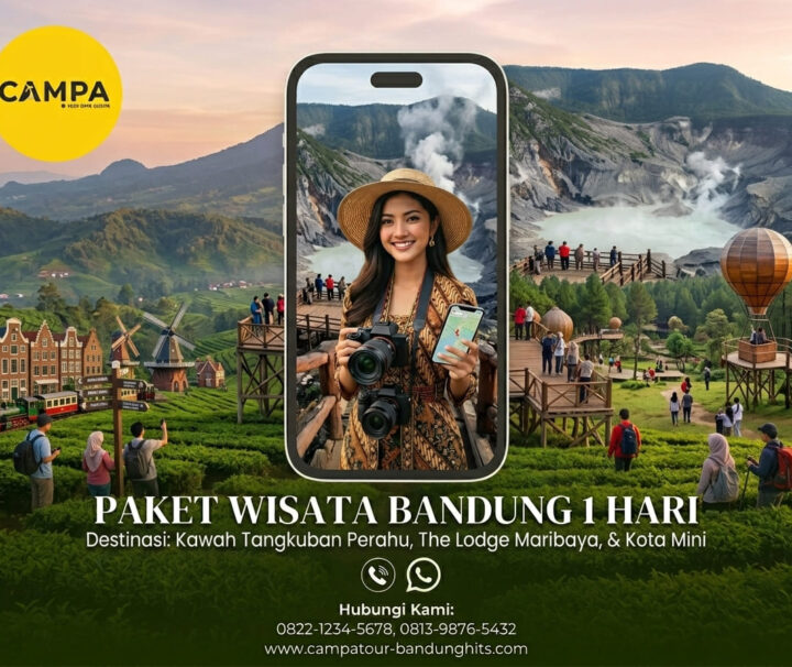 Paket Tour Bandung 1 Hari: The Lodge Maribaya, Gunung Tangkuban Perahu Dan Kota Mini bersama Campa Tour