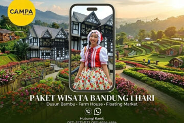 Paket Tour Bandung 1 Hari: Dusun Bambu, Farm House Dan Floating Market bersama Campa Tour