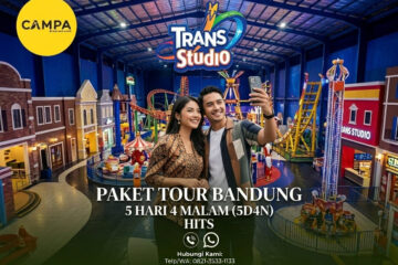 Paket Tour Bandung 5 Hari 4 Malam (5H4M) Hits bersama Campa Tour