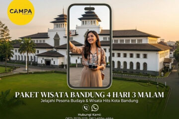Paket Tour Bandung 4 Hari 3 Malam (4H3M) Instagrammable bersama Campa Tour