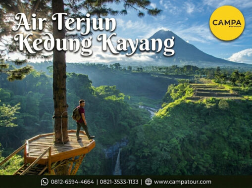 Air Terjun Kedung Kayang dalam Paket Tour Wisata Magelang bersama Campa Tour