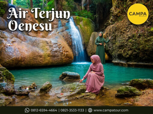 Air Terjun Oenesu - Paket Tour Wisata Kupang bersama Campa Tour