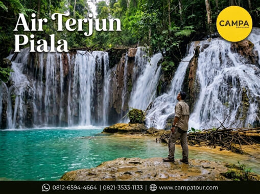 Air Terjun Piala - Paket Tour Luwuk Banggai bersama Campa Tour