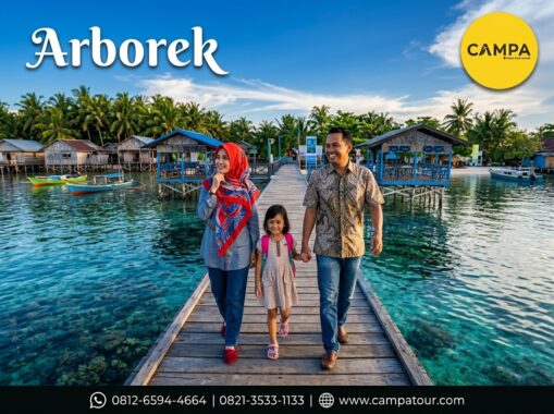 Arborek dalam paket Wisata Raja Ampat bersama Campa Tour