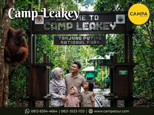 Camp Leakey dalam Paket Tour Tanjung Puting bersama Campa Tour