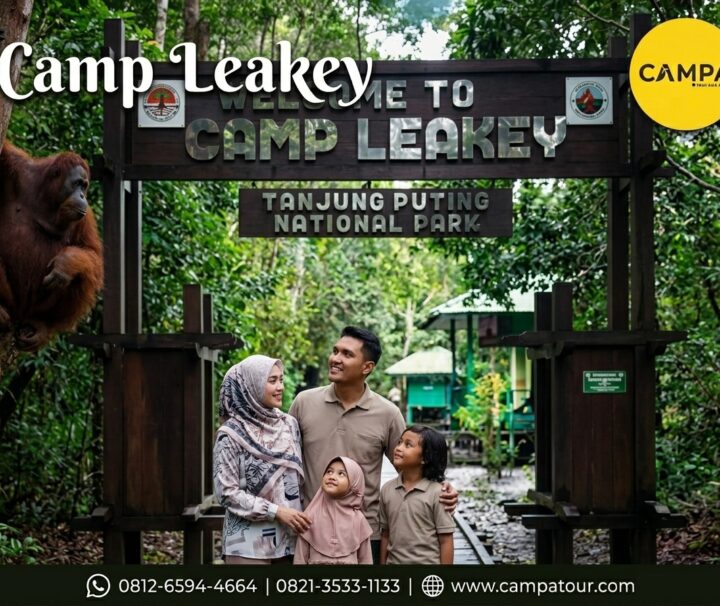 Camp Leakey dalam Paket Tour Tanjung Puting bersama Campa Tour