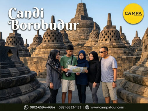 Candi Borobudur dalam Paket Tour Wisata Magelang bersama Campa Tour