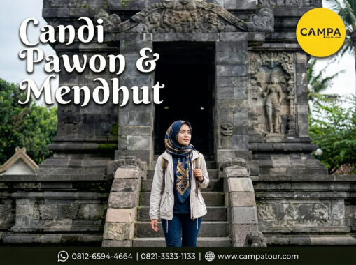 Candi pawon dan Candi Mendhut dalam Paket Tour Wisata Magelang bersama Campa Tour