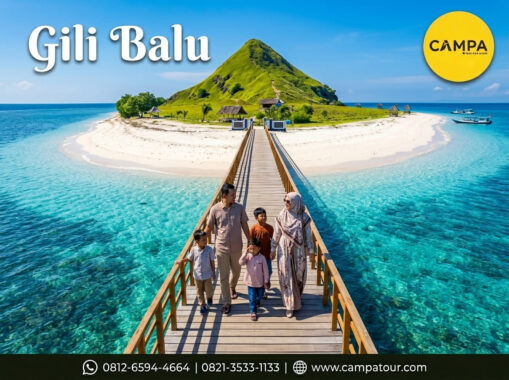 Gili Balu dalam Paket Tour Pulau Moyo bersama Campa Tour