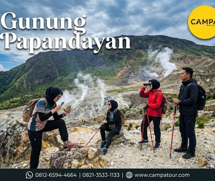 Gunung Papandayan dalam Paket Wisata di Garut bersama Campa Tour
