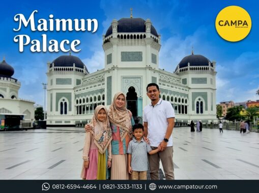 Istana Maimun dalam paket Tour Wisata Medan bersama Campa Tour