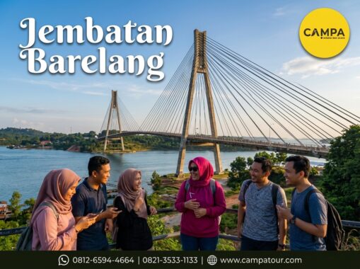 Jembatan Barelang dalam Paket Tour wisata Batam (Riau) bersama Campa Tour