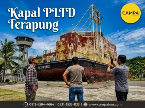 Kapal PLTD Terapung dalam paket Tour Wisata Aceh bersama Campa Tour