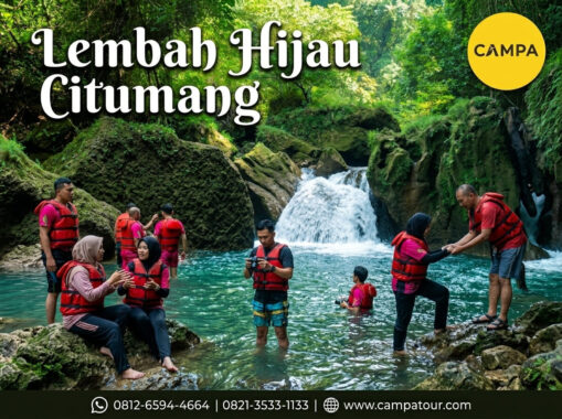 Green Valley Citumang dalam Paket Tour Wisata Pangandaran bersama Campa Tour