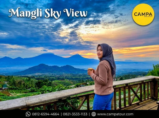 Mangli Sky View dalam Paket Tour Wisata Magelang bersama Campa Tour