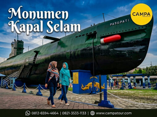 Monumen Kapal Selam dalam Paket Wisata Surabaya bersama Campa Tour