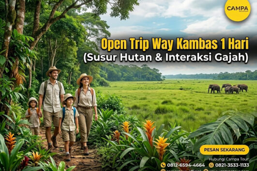 Open Trip Way Kambas (Jungle Tracking dan Interaksi dengan Gajah) 1 Hari bersama Campa Tour (1)