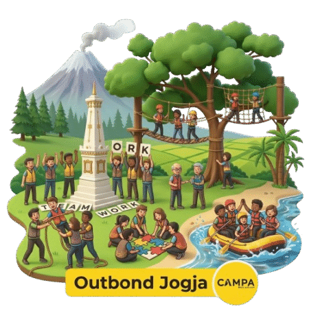 Outbond Jogja bersama Campa Tour -