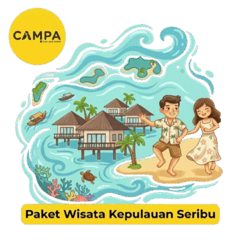 Paket Tour Pulau Seribu bersama Campa Tour -