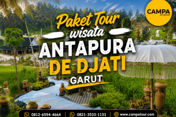 Paket Tour Wisata Antapura De Djati Garut bersama Campa Tour