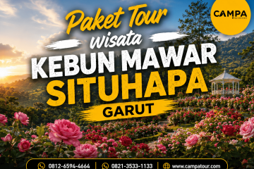 Paket Tour Wisata Kebun Mawar Situhapa Garut