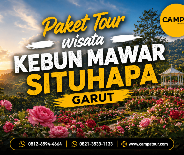 Paket Tour Wisata Kebun Mawar Situhapa Garut