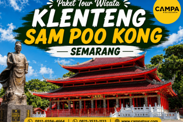 Paket Tour Wisata Klenteng Sam Poo Kong Semarang bersama Campa Tour