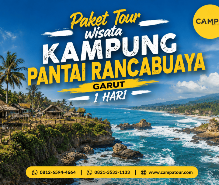 Paket Tour Wisata Pantai Rancabuaya Garut bersama Campa Tour