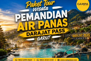 Paket Tour Wisata Pemandian Air Panas Darajat Pass bersama Campa Tour