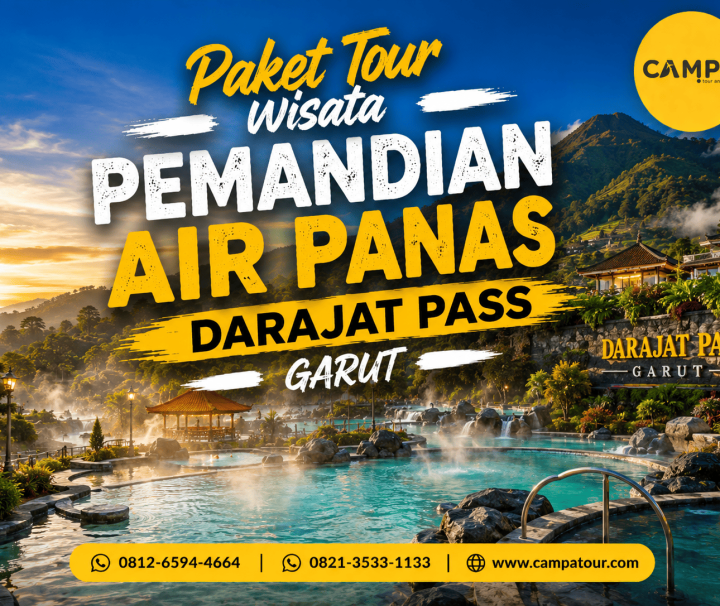 Paket Tour Wisata Pemandian Air Panas Darajat Pass bersama Campa Tour