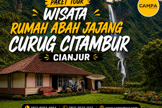 Paket Tour Wisata rumah abah jajang curug citambur