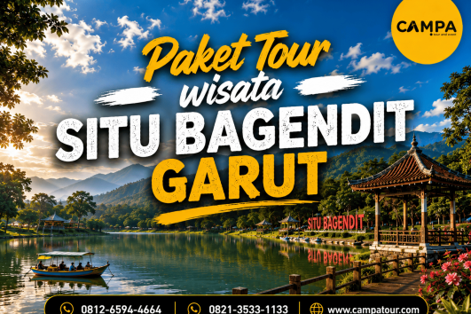 Paket Tour Wisata Situ Bagendit Garut bersama Campa Tour