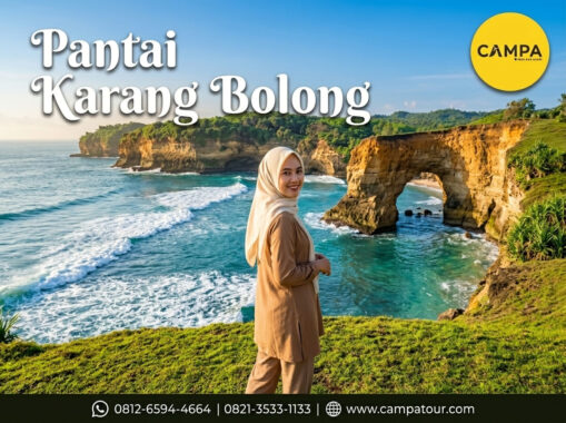 Pantai Karang Bolong - paket Tour Wisata Cilacap bersama Campa Tour