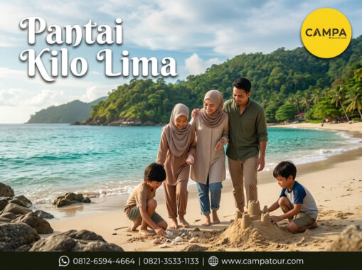 Pantai Kilo Limo - Paket Tour Luwuk Banggai bersama Campa Tour