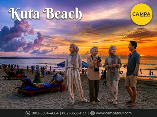 Pantai Kuta - Paket Wisata Bali bersama Campa Tour (1)