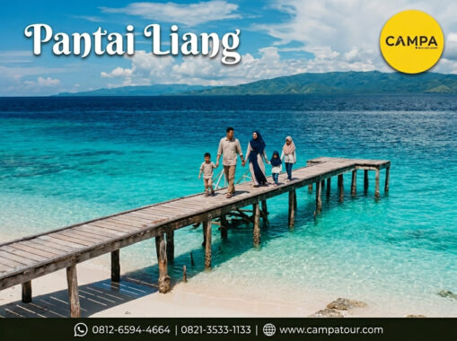 Pantai Liang - Paket Tour Wisata Maluku bersama Campa Tour