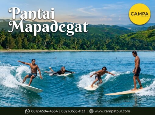 Pantai Mapadegat dalam paket tour wisata mentawai bersama Campa Tour