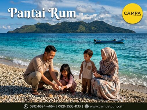 Pantai Rum - Paket Tour Wisata Tidore bersama Campa tour