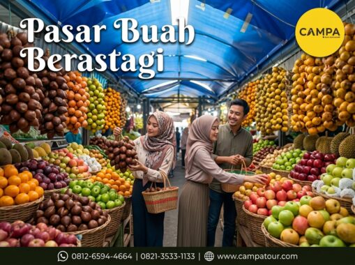 Pasar Buah Berastagi dalam paket Tour Wisata Berastagi