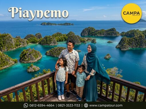 Piaynemo dalam paket Wisata Raja Ampat bersama Campa Tour