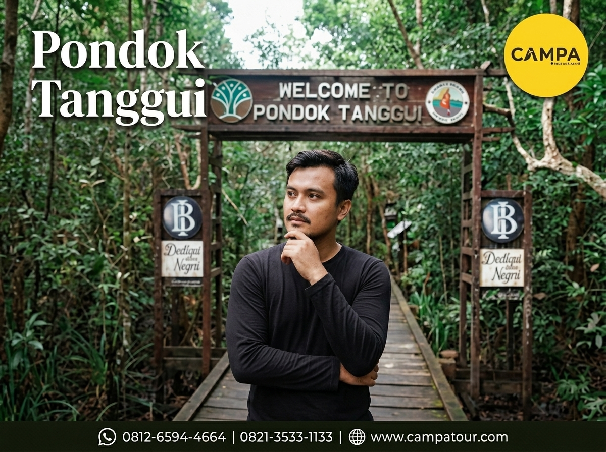 Pondok Tanggui dalam Paket Tour Tanjung Puting bersama Campa Tour