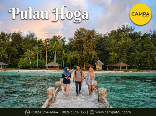 Pulau Hoga - paket Tour Wakatobi bersama Campa Tour