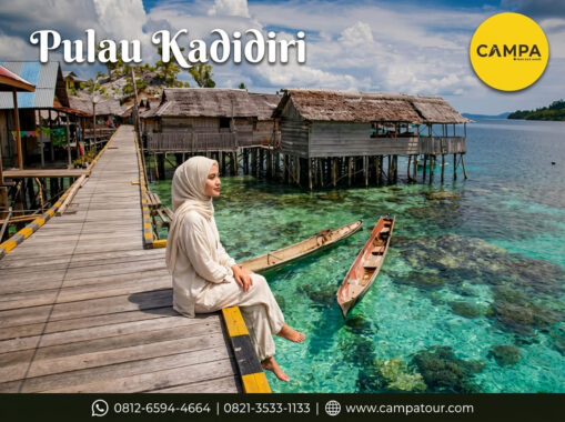 Pulau Kadidiri - Paket Tour Wisata Togean bersama Campa Tour