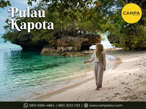Pulau Kapota - paket Tour Wakatobi bersama Campa Tour