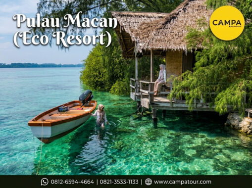 Pulau Macan (Eco Resort) dalam Paket Trip Pulau Seribu bersama Campa Tour